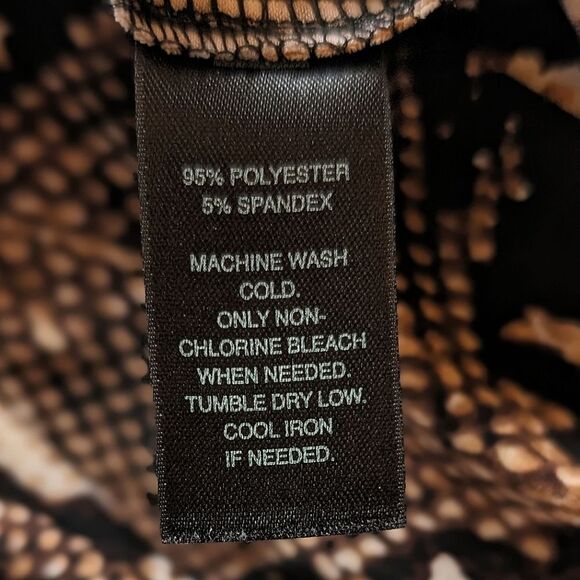 White House Black Market Python Snake Print Dress XS - Picture 12 of 12